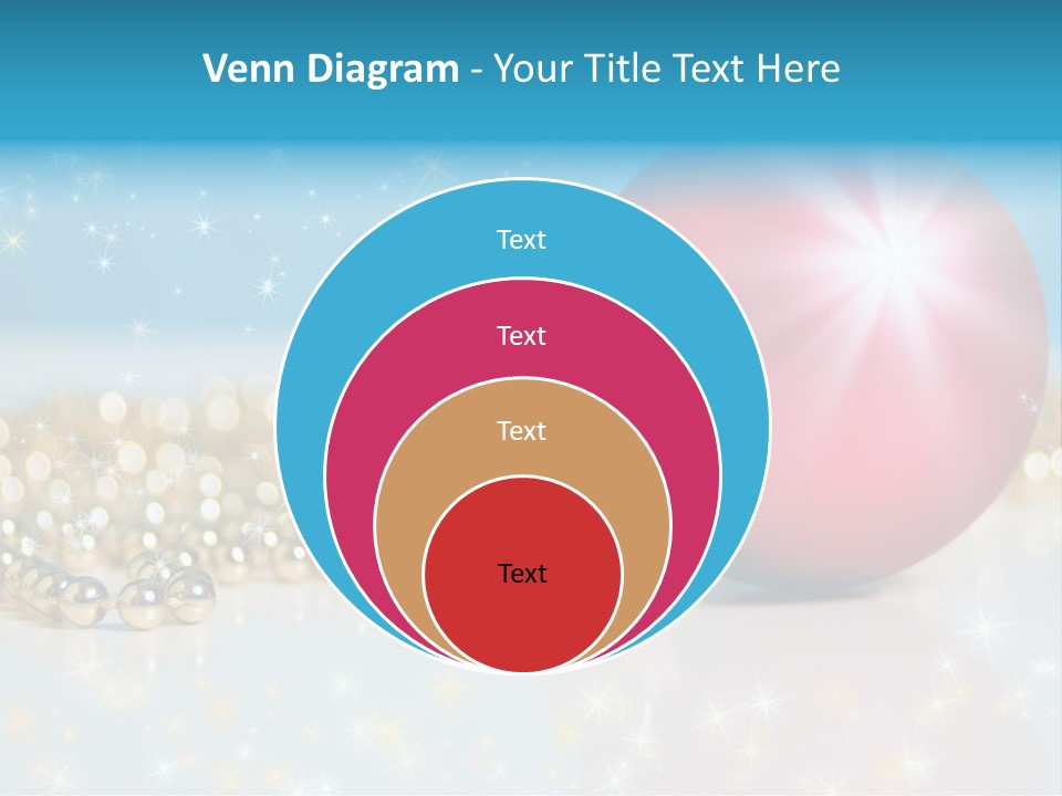 Holiday Ornaments Toys PowerPoint Template