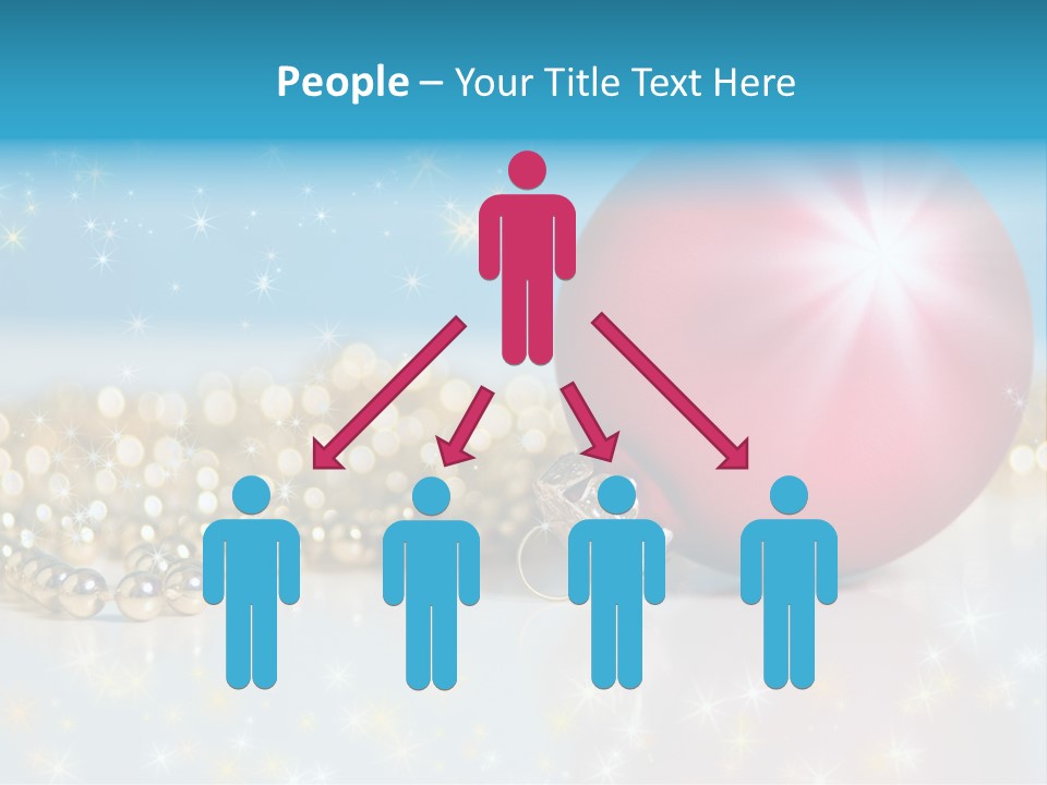 Holiday Ornaments Toys PowerPoint Template