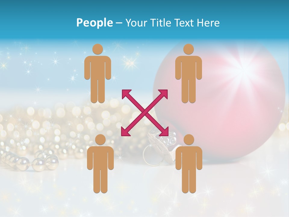 Holiday Ornaments Toys PowerPoint Template