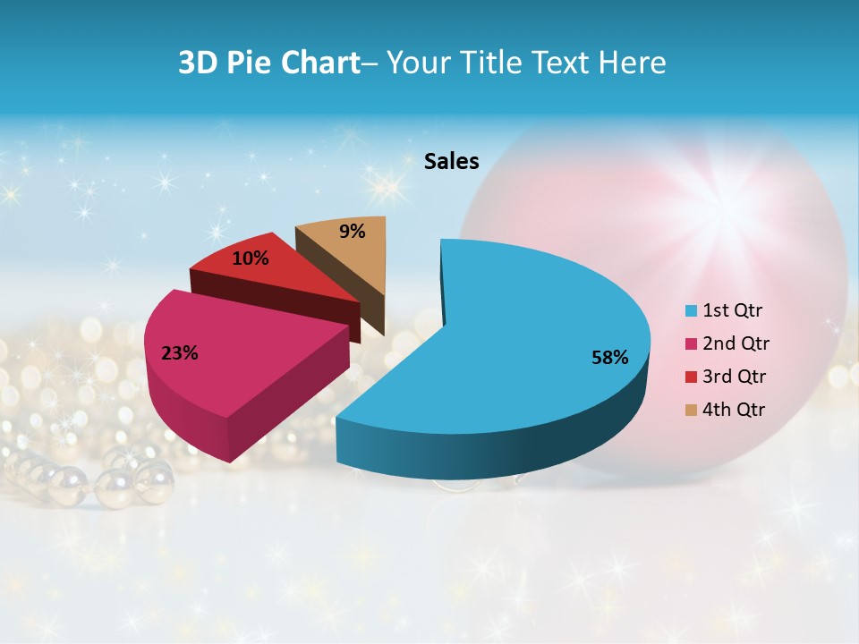 Holiday Ornaments Toys PowerPoint Template