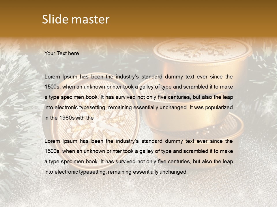 Toys Holiday Postcard PowerPoint Template