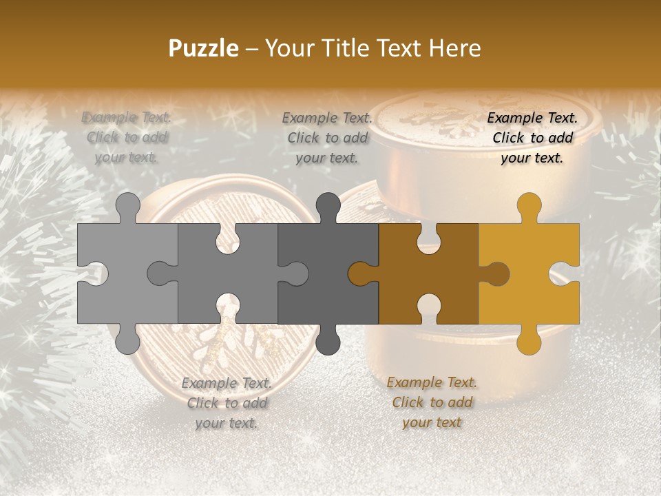 Toys Holiday Postcard PowerPoint Template