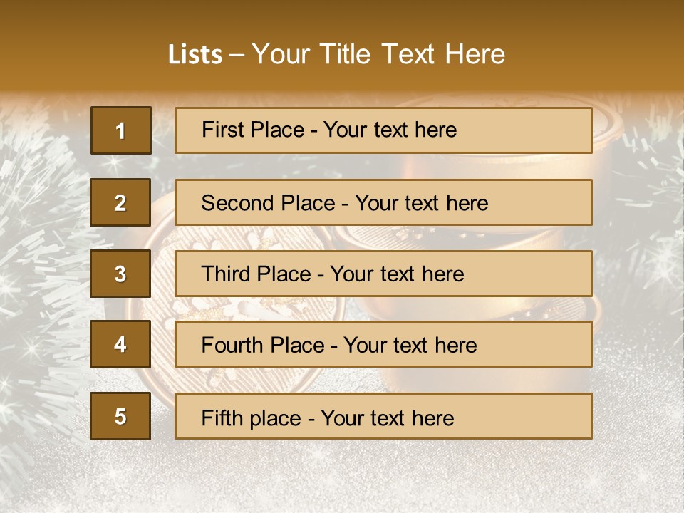 Toys Holiday Postcard PowerPoint Template