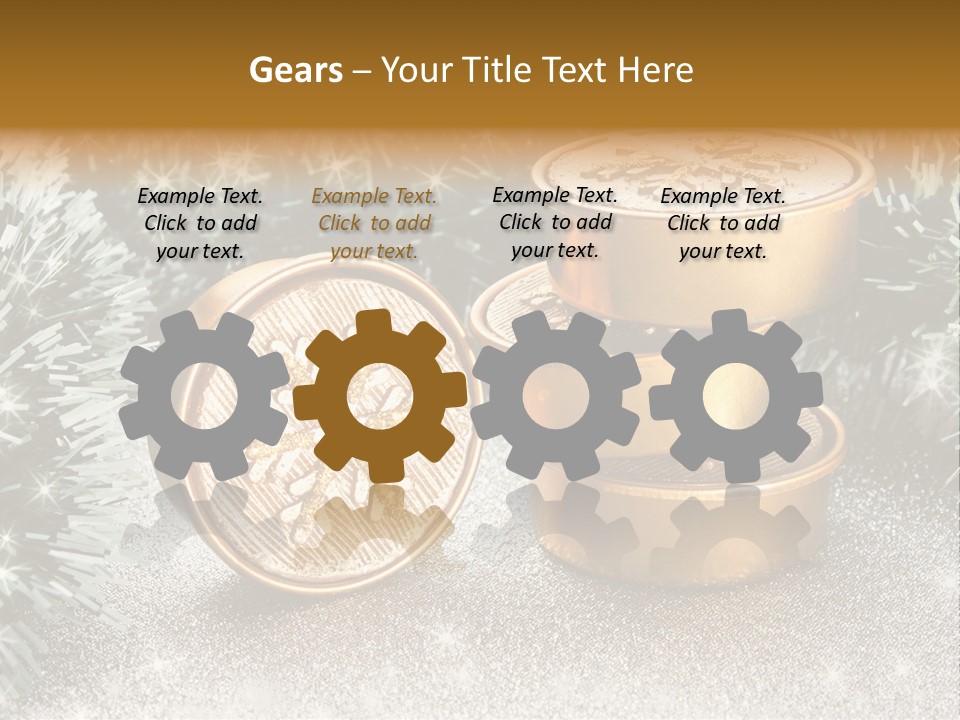 Toys Holiday Postcard PowerPoint Template