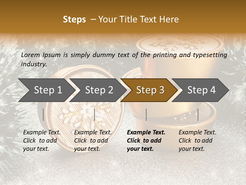 Toys Holiday Postcard PowerPoint Template