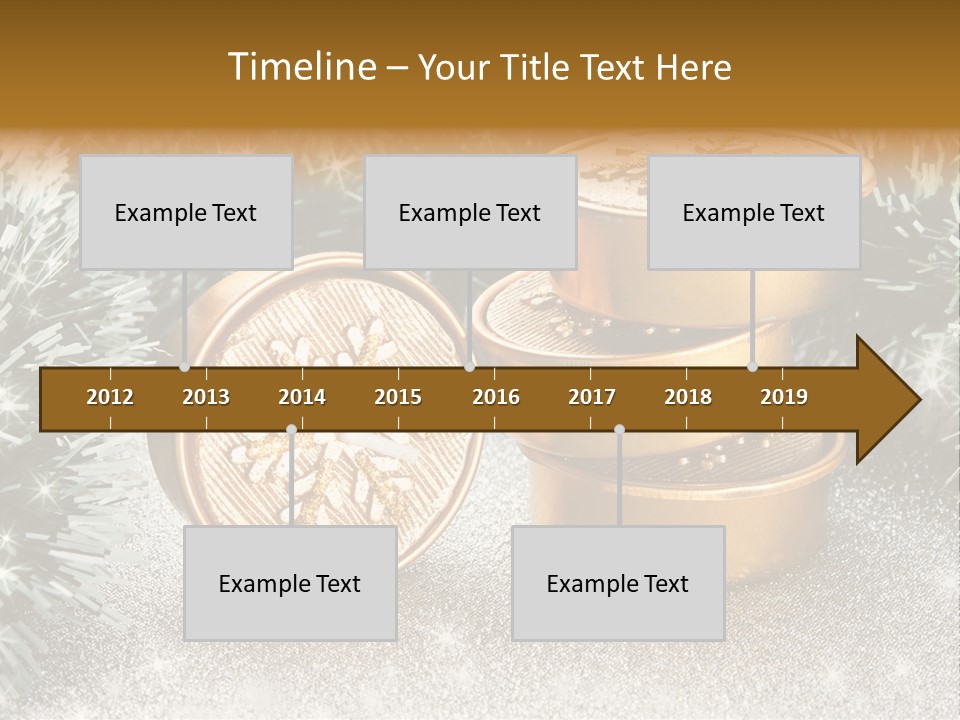 Toys Holiday Postcard PowerPoint Template