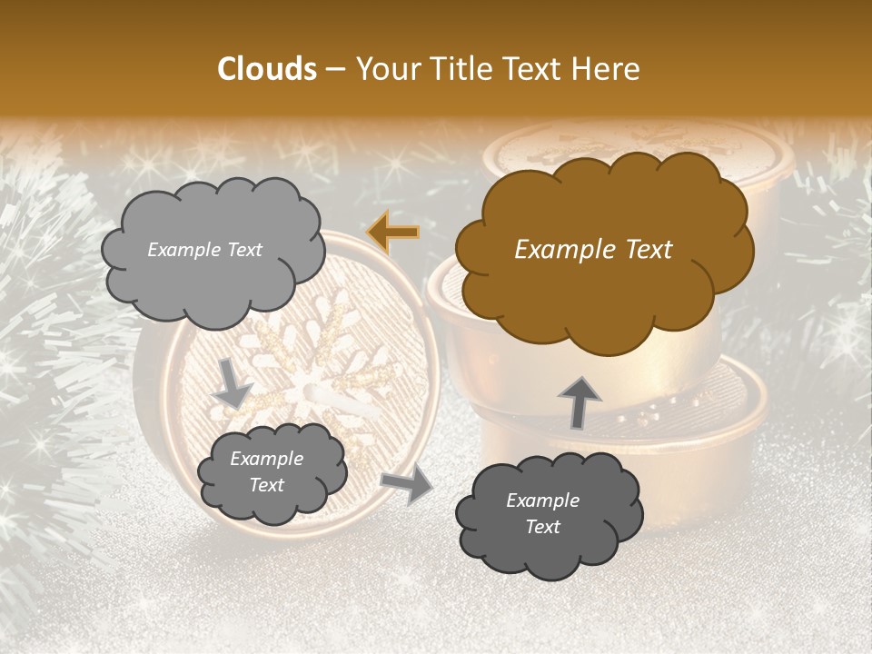 Toys Holiday Postcard PowerPoint Template