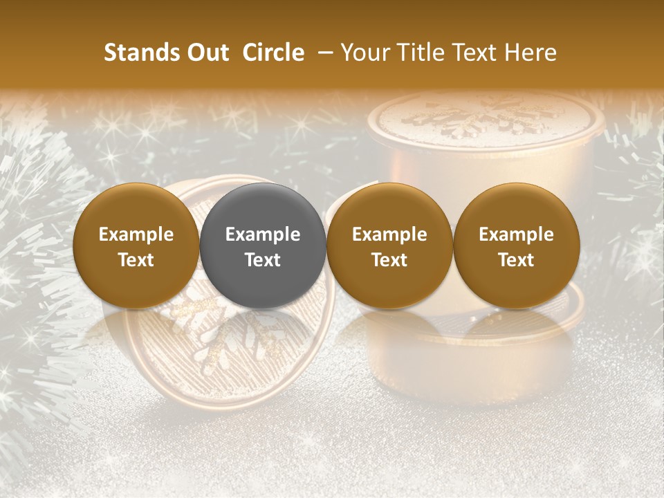 Toys Holiday Postcard PowerPoint Template