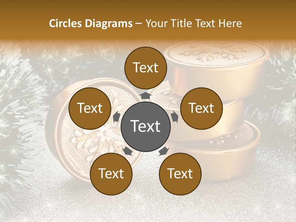 Toys Holiday Postcard PowerPoint Template