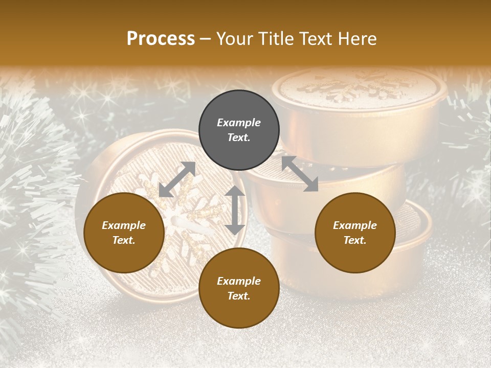 Toys Holiday Postcard PowerPoint Template