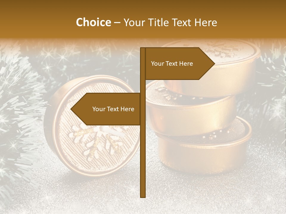 Toys Holiday Postcard PowerPoint Template