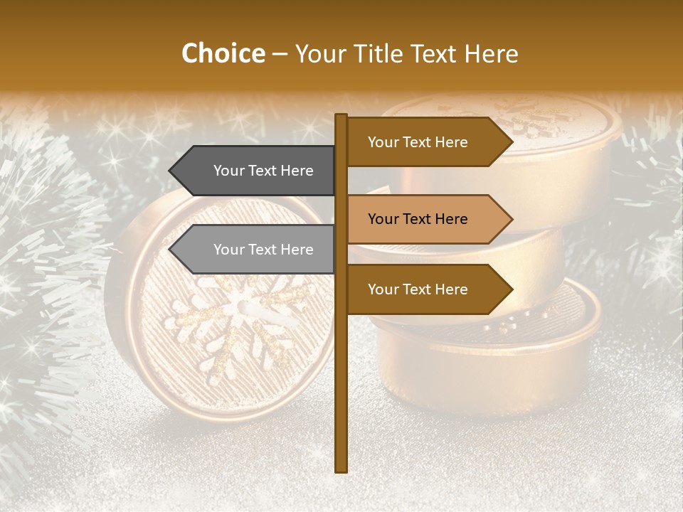 Toys Holiday Postcard PowerPoint Template