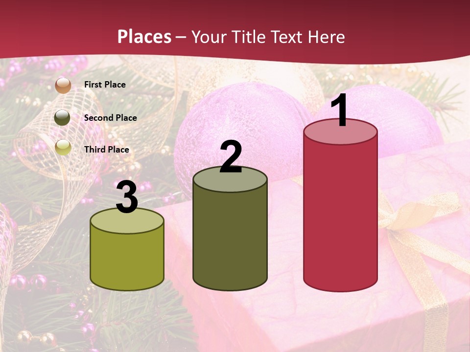 Celebration Decoration Shape PowerPoint Template