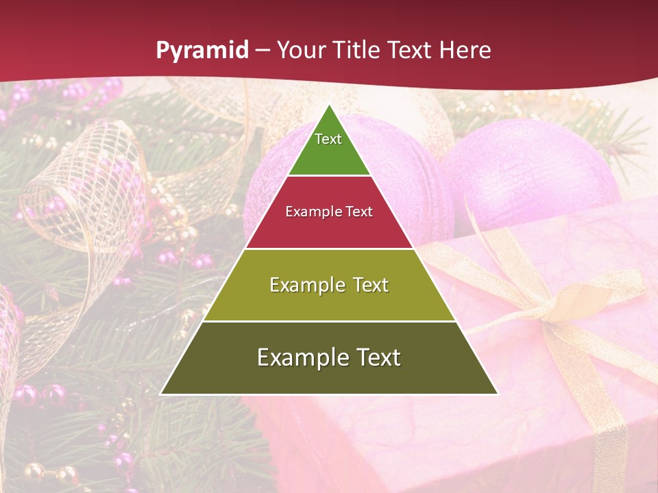 Celebration Decoration Shape PowerPoint Template