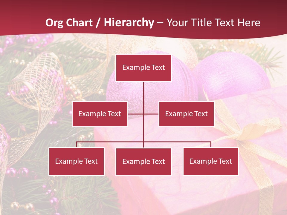 Celebration Decoration Shape PowerPoint Template