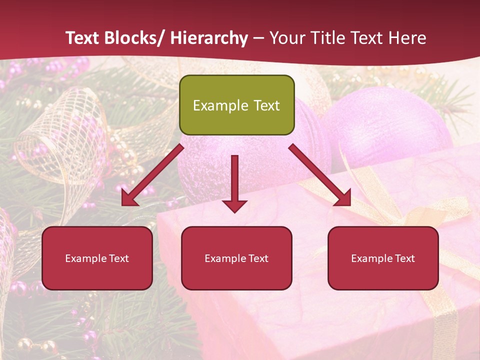 Celebration Decoration Shape PowerPoint Template