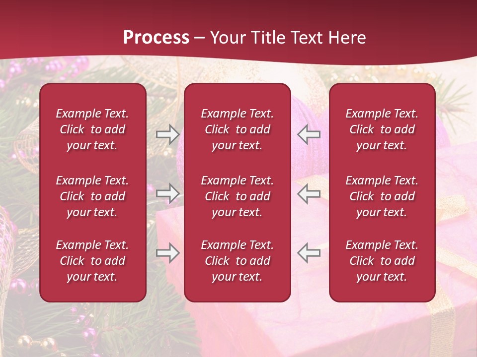 Celebration Decoration Shape PowerPoint Template