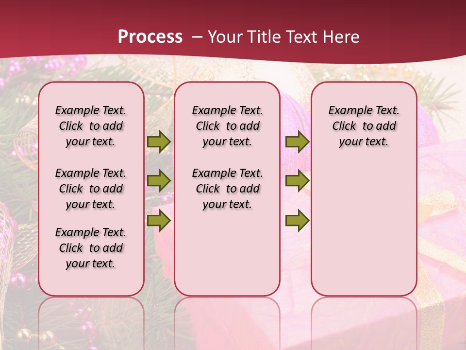 Celebration Decoration Shape PowerPoint Template