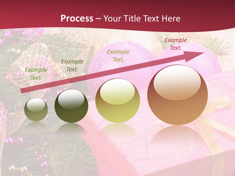 Celebration Decoration Shape PowerPoint Template