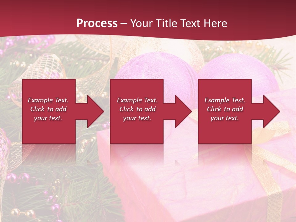 Celebration Decoration Shape PowerPoint Template