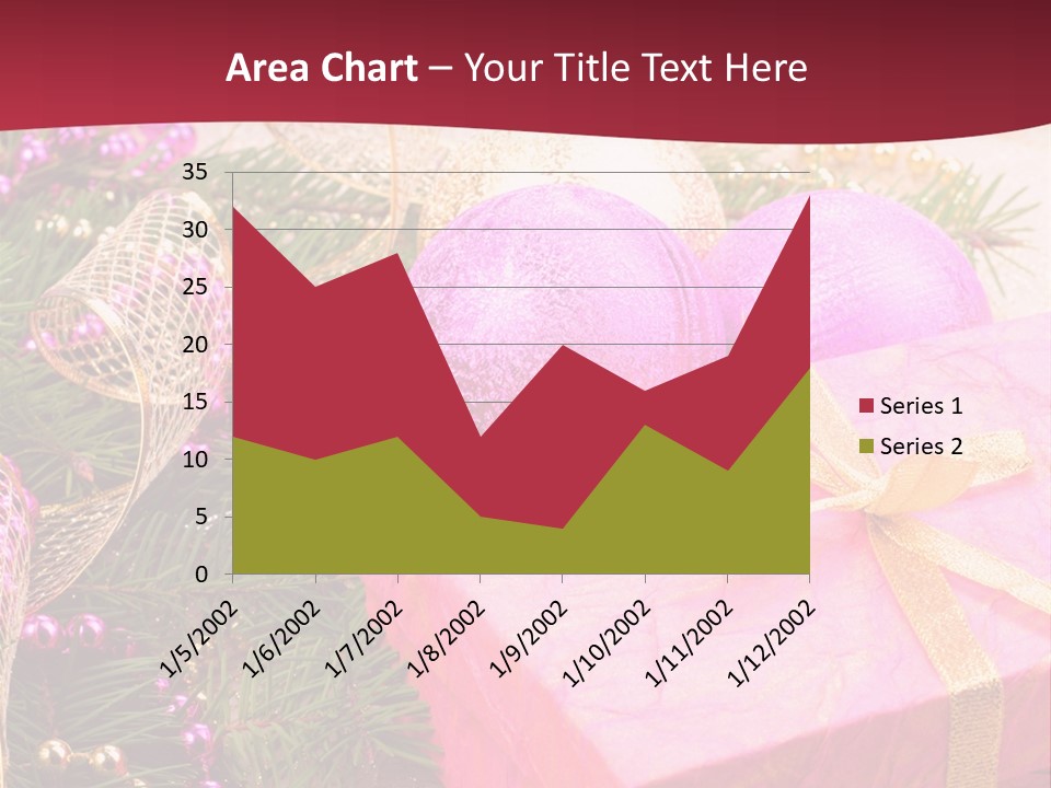 Celebration Decoration Shape PowerPoint Template