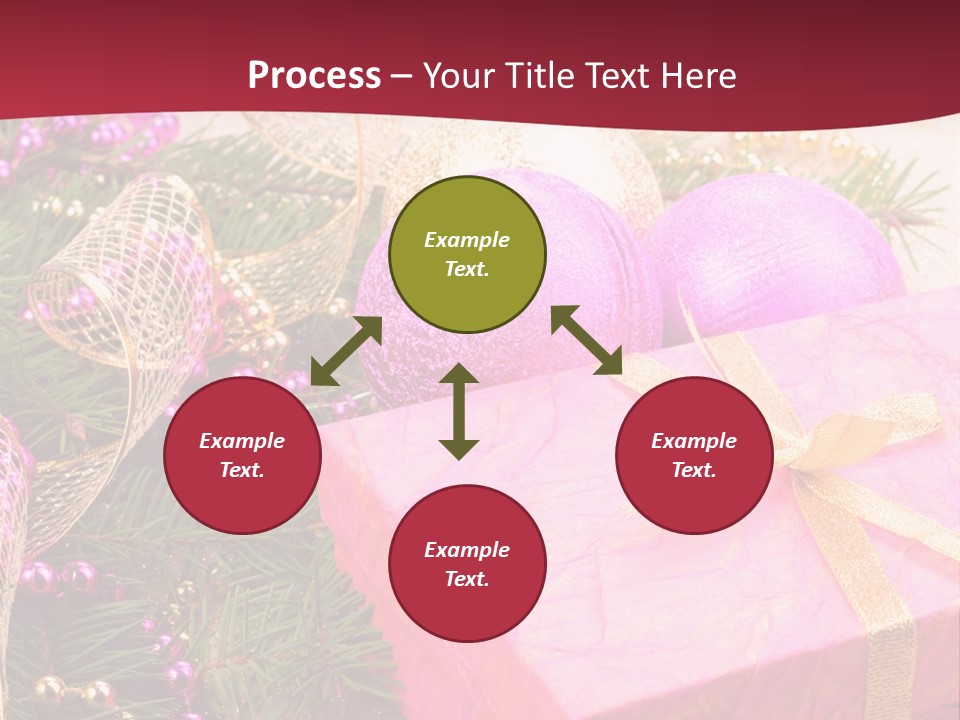 Celebration Decoration Shape PowerPoint Template