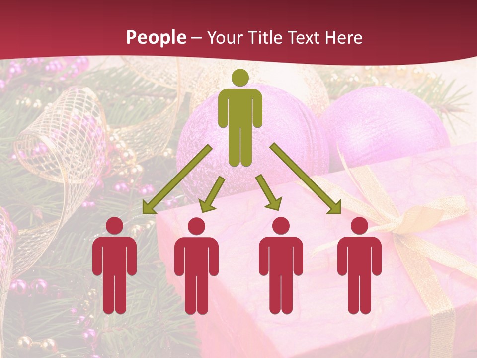 Celebration Decoration Shape PowerPoint Template