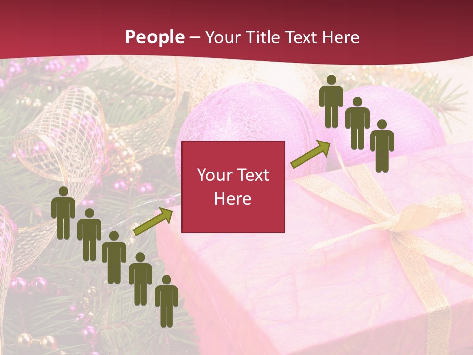 Celebration Decoration Shape PowerPoint Template