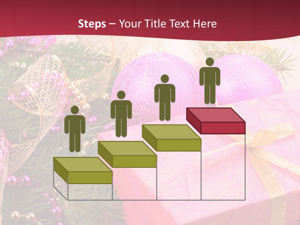 Celebration Decoration Shape PowerPoint Template