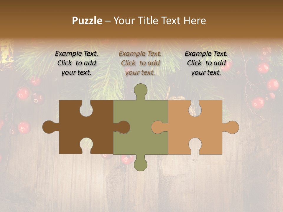 Ornate Snowflake Styled PowerPoint Template