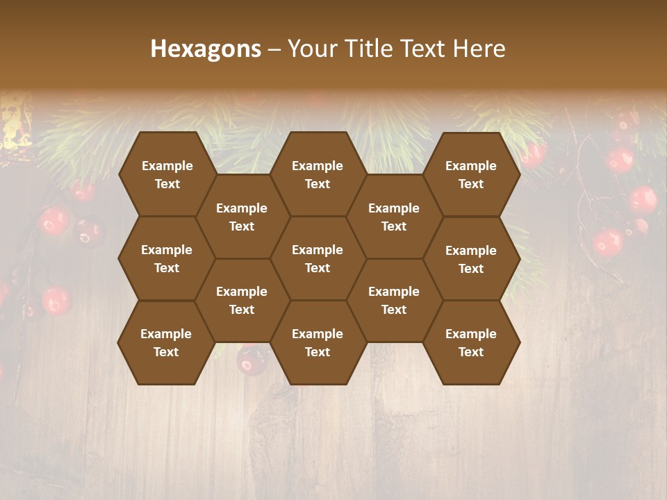 Ornate Snowflake Styled PowerPoint Template