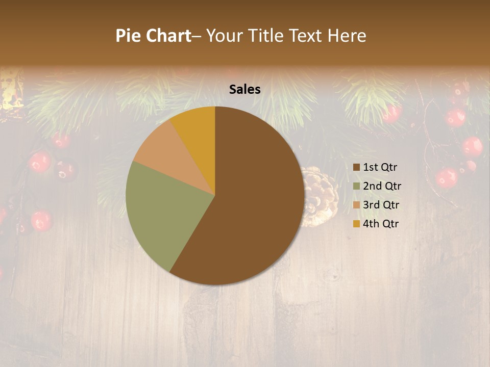 Ornate Snowflake Styled PowerPoint Template