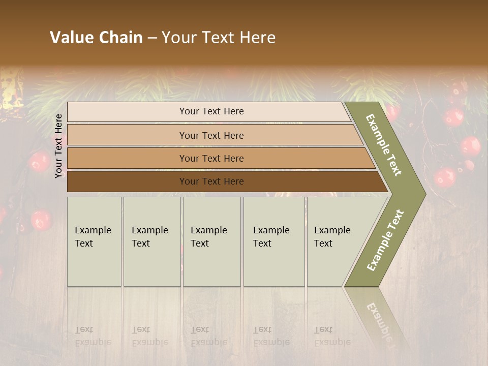 Ornate Snowflake Styled PowerPoint Template