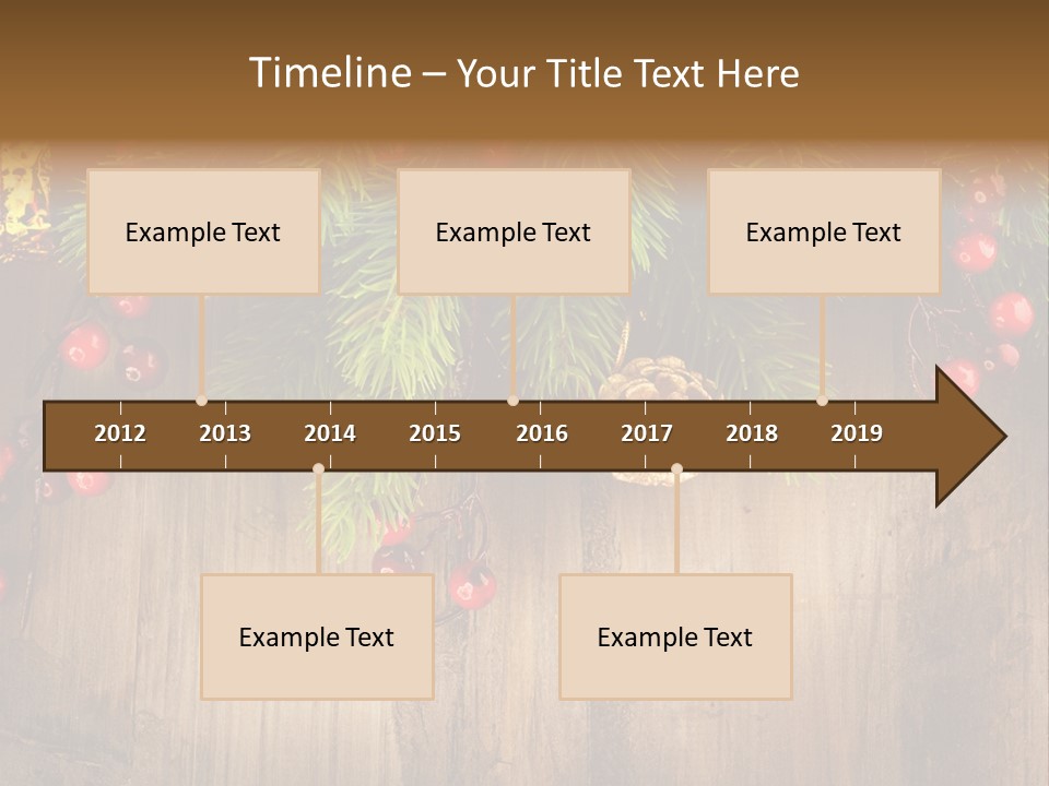 Ornate Snowflake Styled PowerPoint Template
