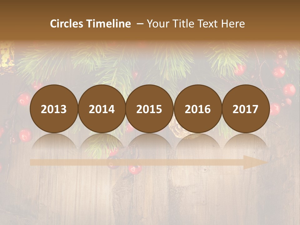 Ornate Snowflake Styled PowerPoint Template