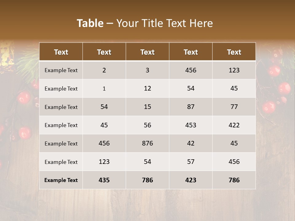 Ornate Snowflake Styled PowerPoint Template