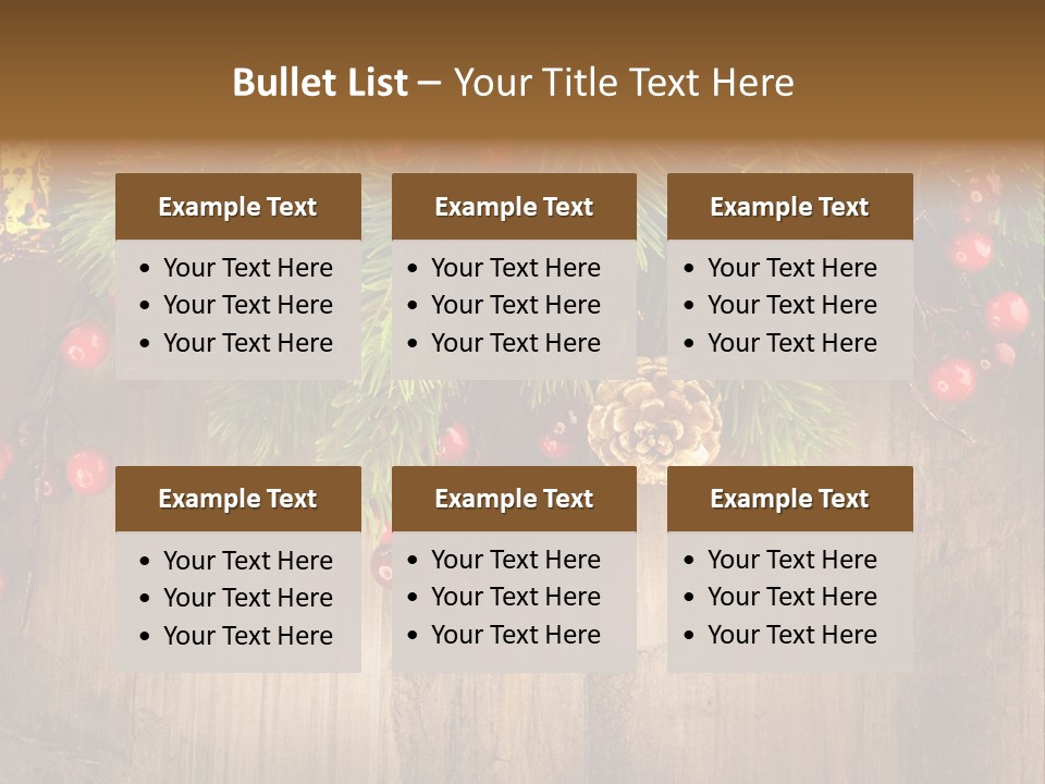 Ornate Snowflake Styled PowerPoint Template