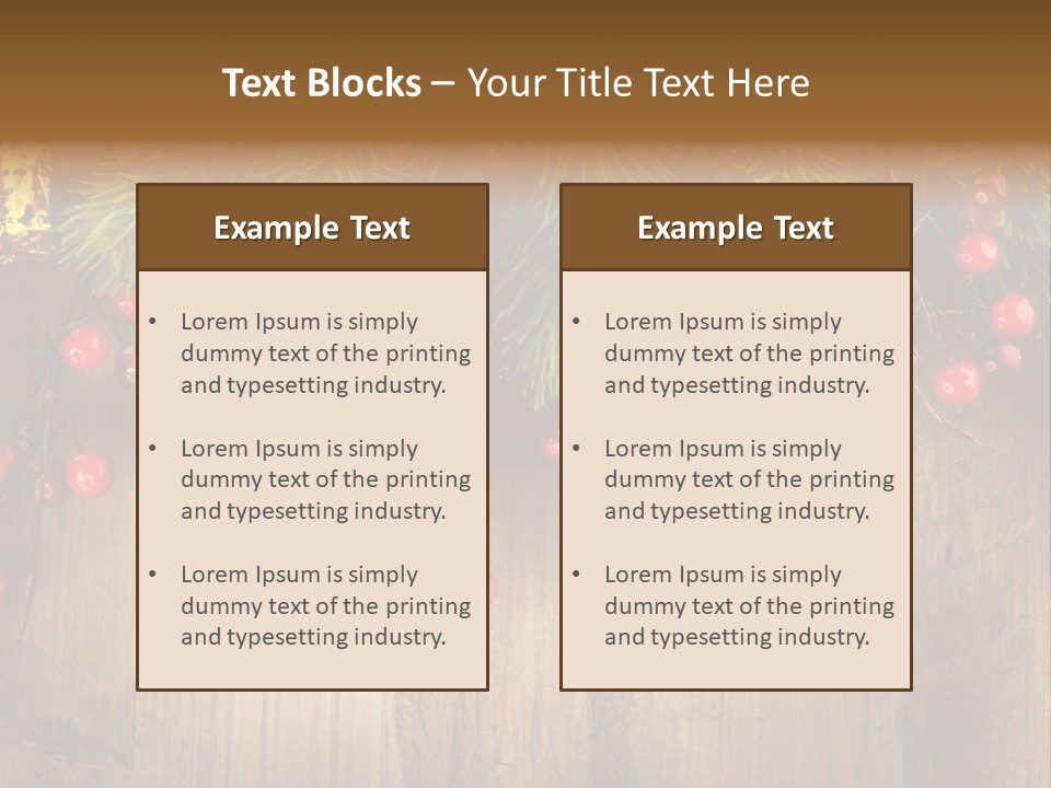 Ornate Snowflake Styled PowerPoint Template