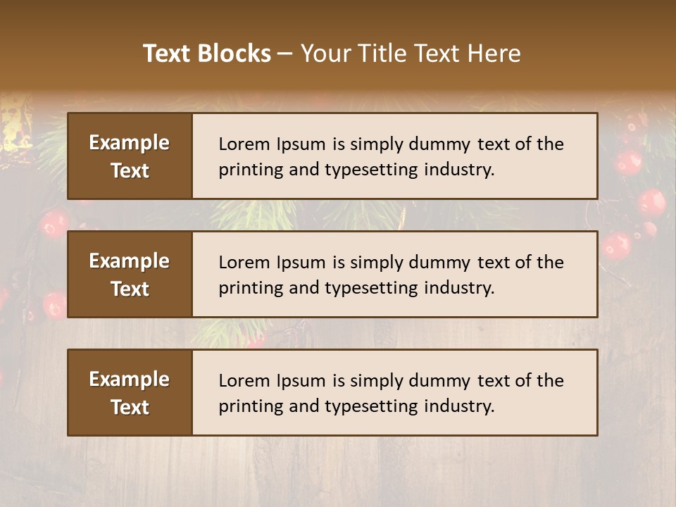 Ornate Snowflake Styled PowerPoint Template