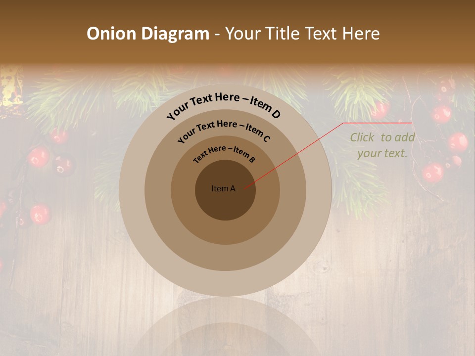 Ornate Snowflake Styled PowerPoint Template