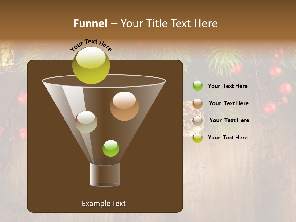 Ornate Snowflake Styled PowerPoint Template