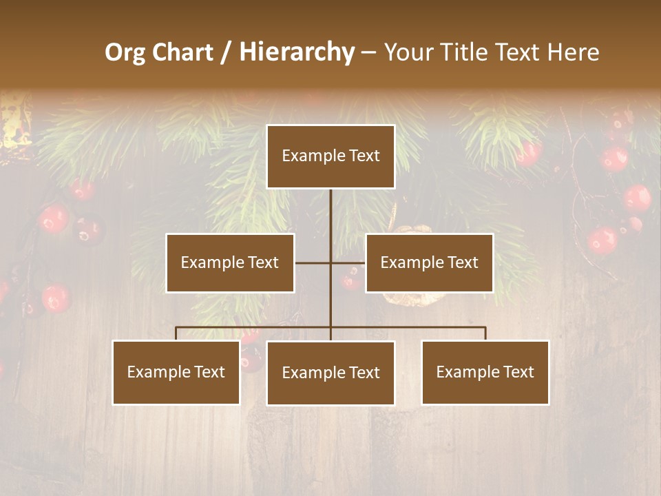 Ornate Snowflake Styled PowerPoint Template