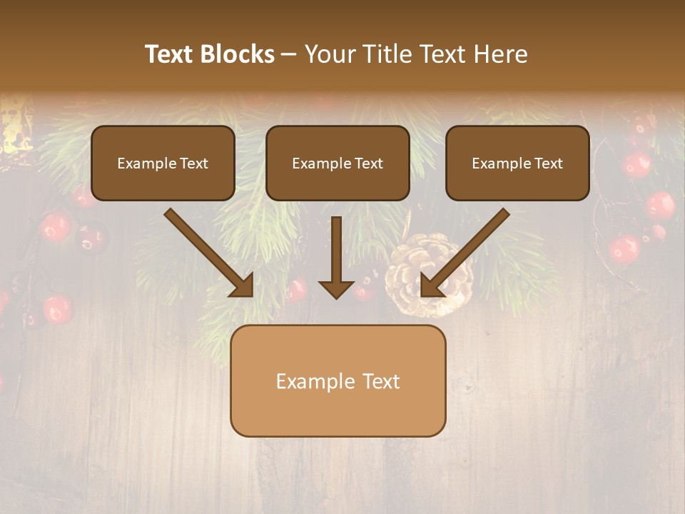 Ornate Snowflake Styled PowerPoint Template