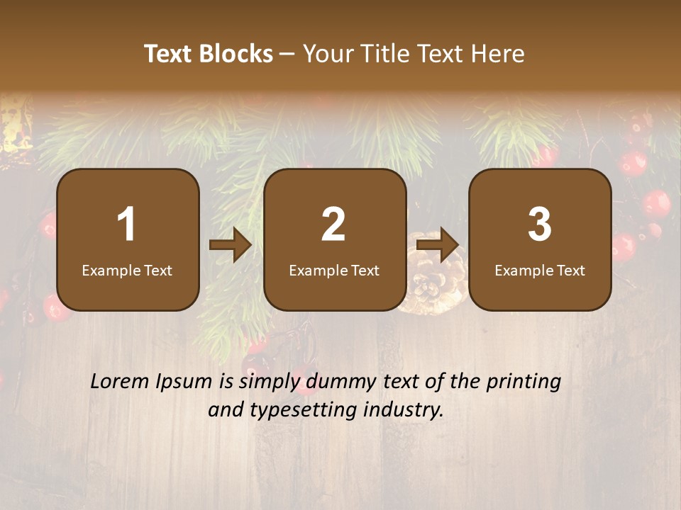 Ornate Snowflake Styled PowerPoint Template