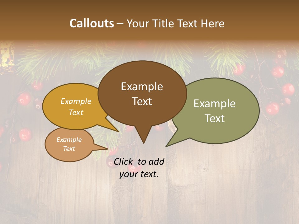 Ornate Snowflake Styled PowerPoint Template