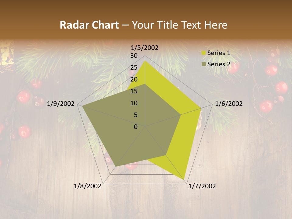 Ornate Snowflake Styled PowerPoint Template