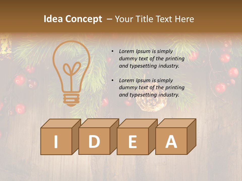 Ornate Snowflake Styled PowerPoint Template