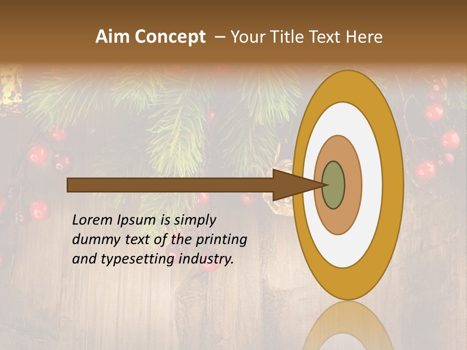 Ornate Snowflake Styled PowerPoint Template