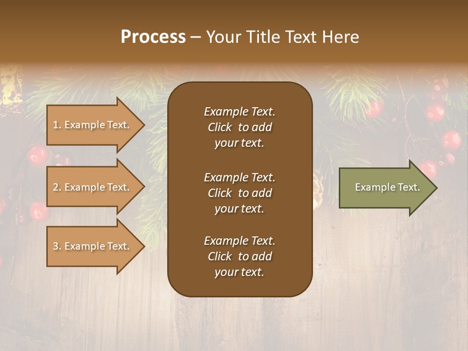 Ornate Snowflake Styled PowerPoint Template