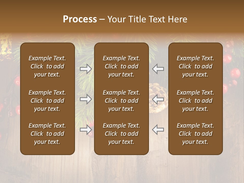 Ornate Snowflake Styled PowerPoint Template
